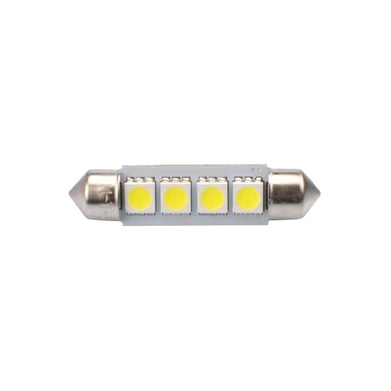 Ampoules à LED blanc C5W 12V 0.96W 41mm