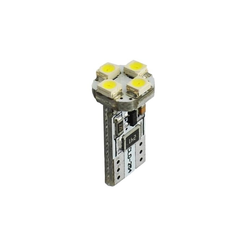 Ampoules à LED blanc W5W T10 12V 0,32W
