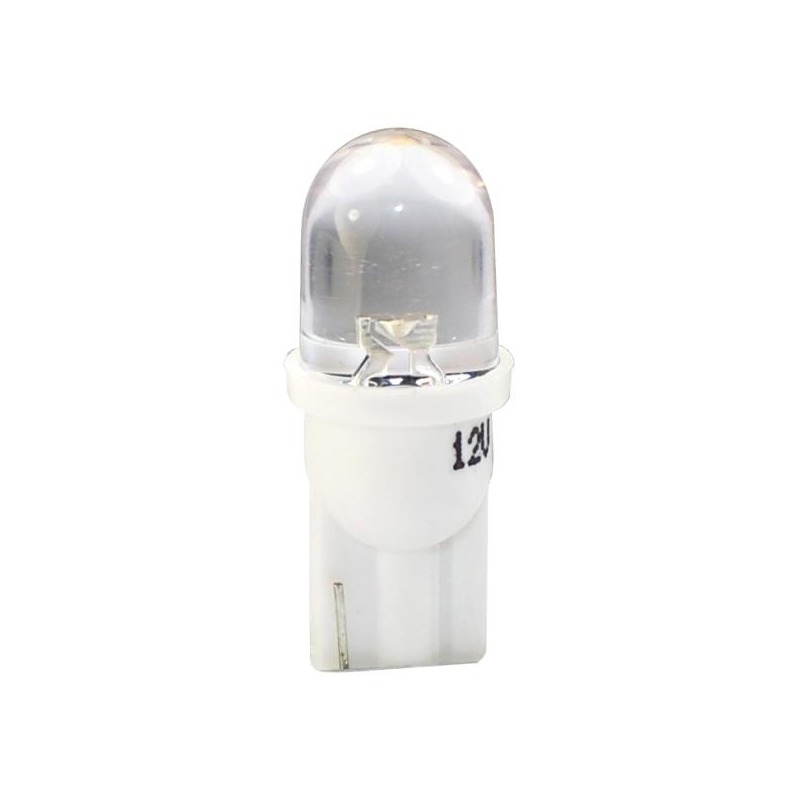 Ampoules à LED blanc W5W T10 12V 0.29 W Rond 180°