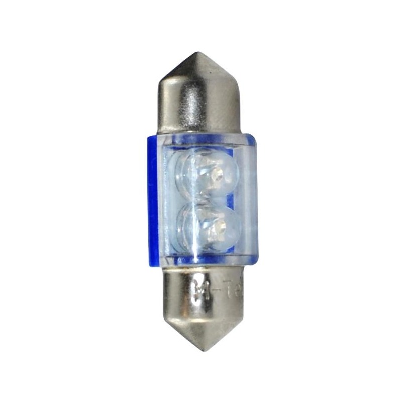 Ampoules à LED flux bleu C5W 12V 0.40W