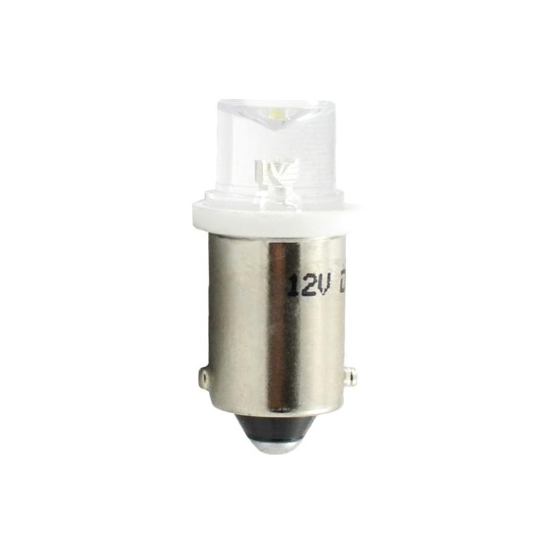 Ampoules à LED flux concave blanc T4W BA9S 12V 0.29W