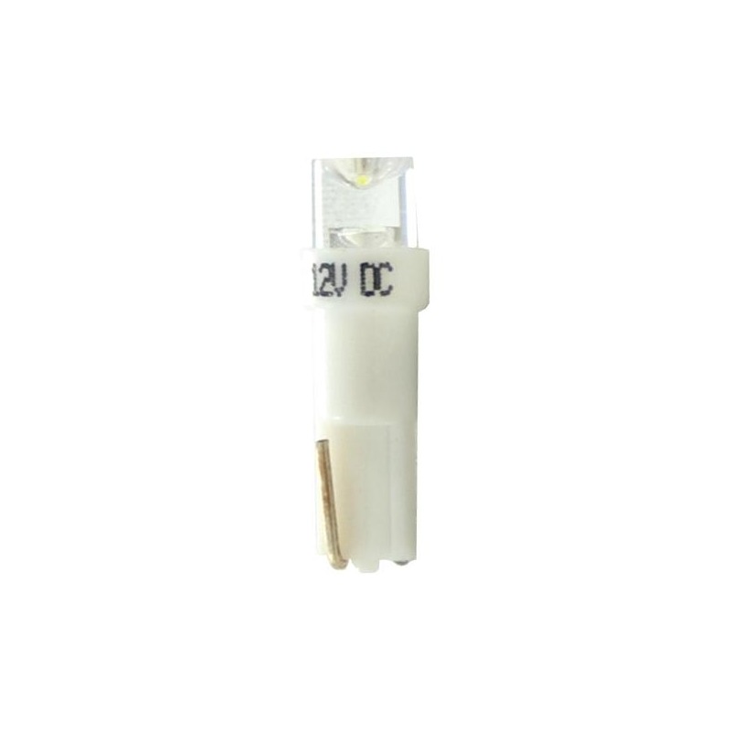 Ampoules à LED flux concave blanc T5 12V 0.2W