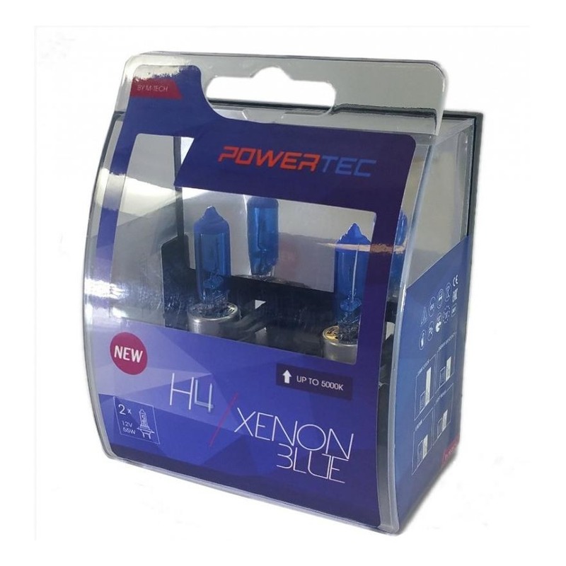 Ampoules Xenon Bleu H4 Brazoline