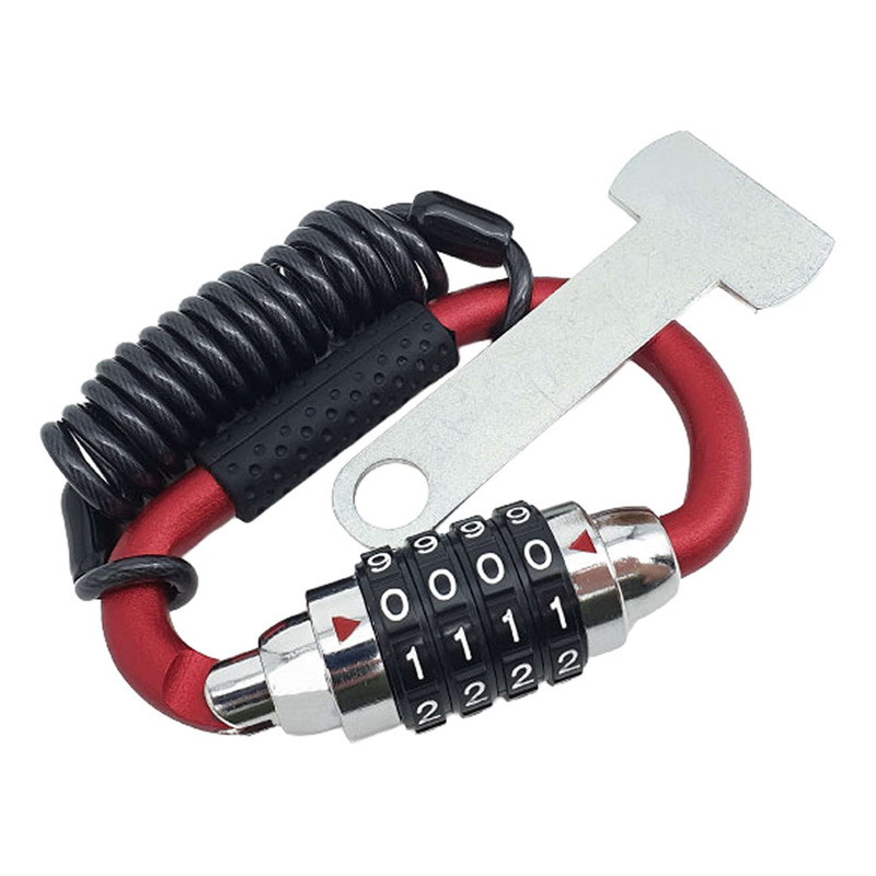 antivol casque Radikal avec mousqueton et câble