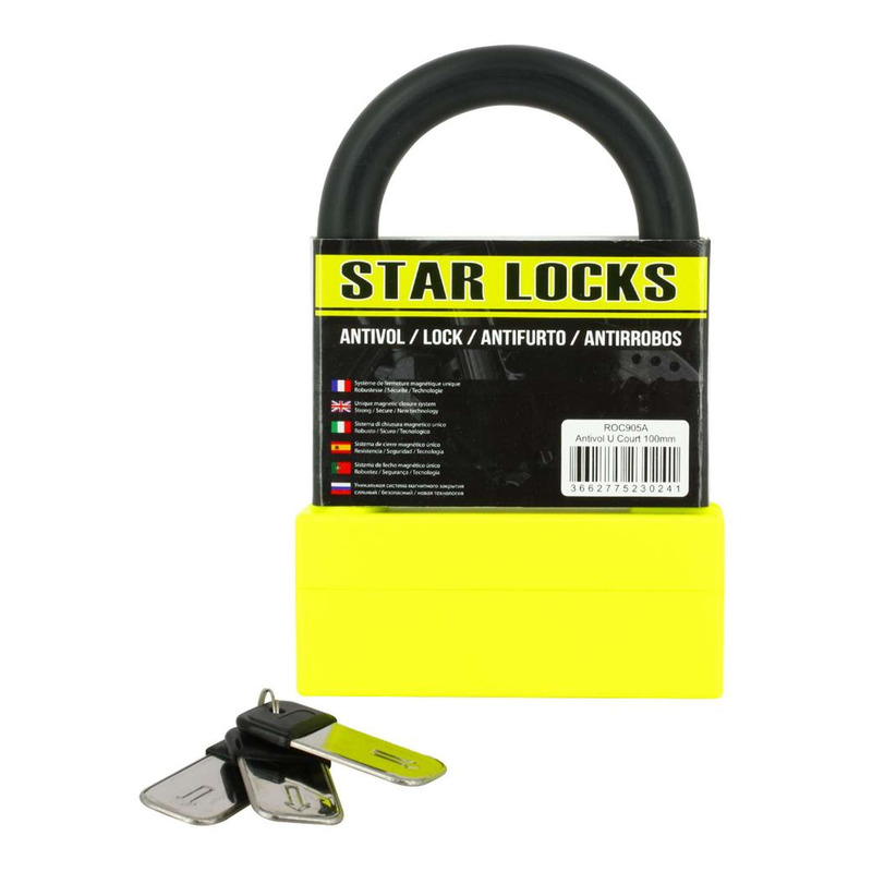 Antivol U court à clé magnétique Star Locks