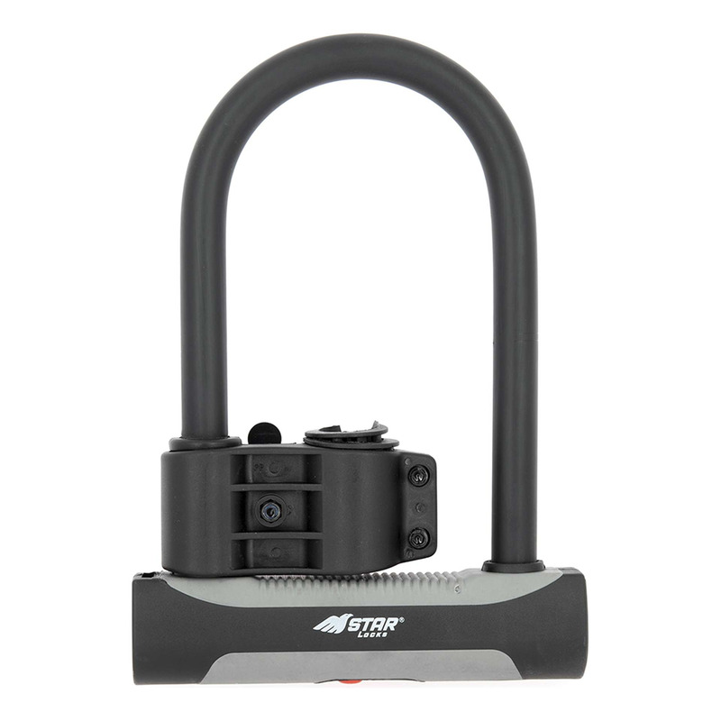 Antivol U Star Locks 104 x 194mm avec fixation