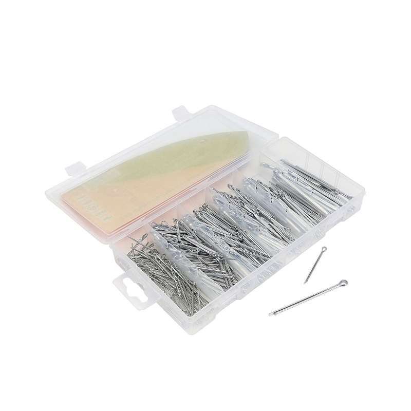 Assortiment de 280 goupilles fendues