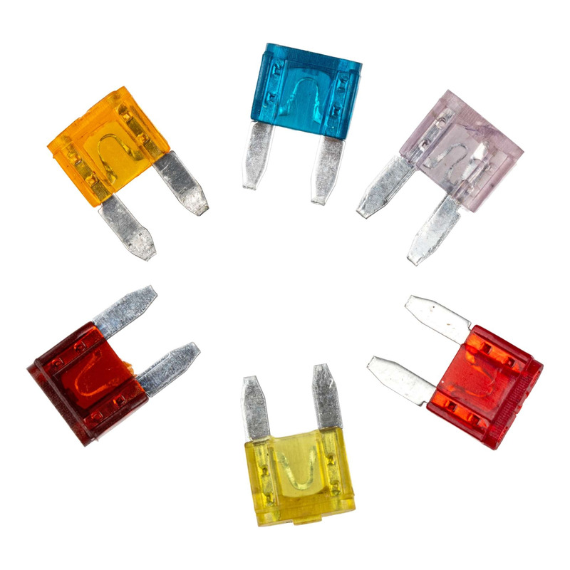 Assortiment de 6 Fusibles Plats Enfichables miniature