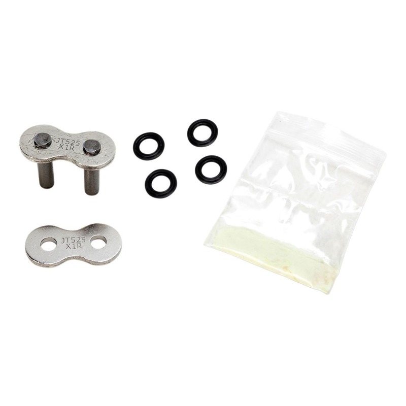 Attache rapide JT Drive Chain X1R pas 525 acier à sertir avec joints