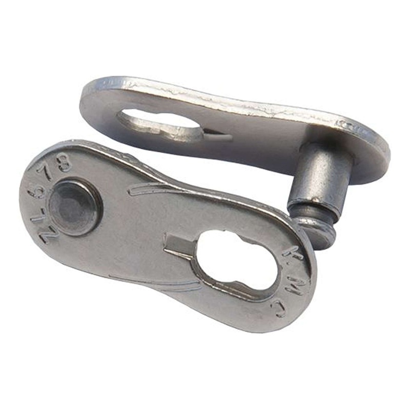 Attache rapide vélo KMC chaîne 1v Z1 EHX Narrow EPT NR anti-rouille argent (x2)