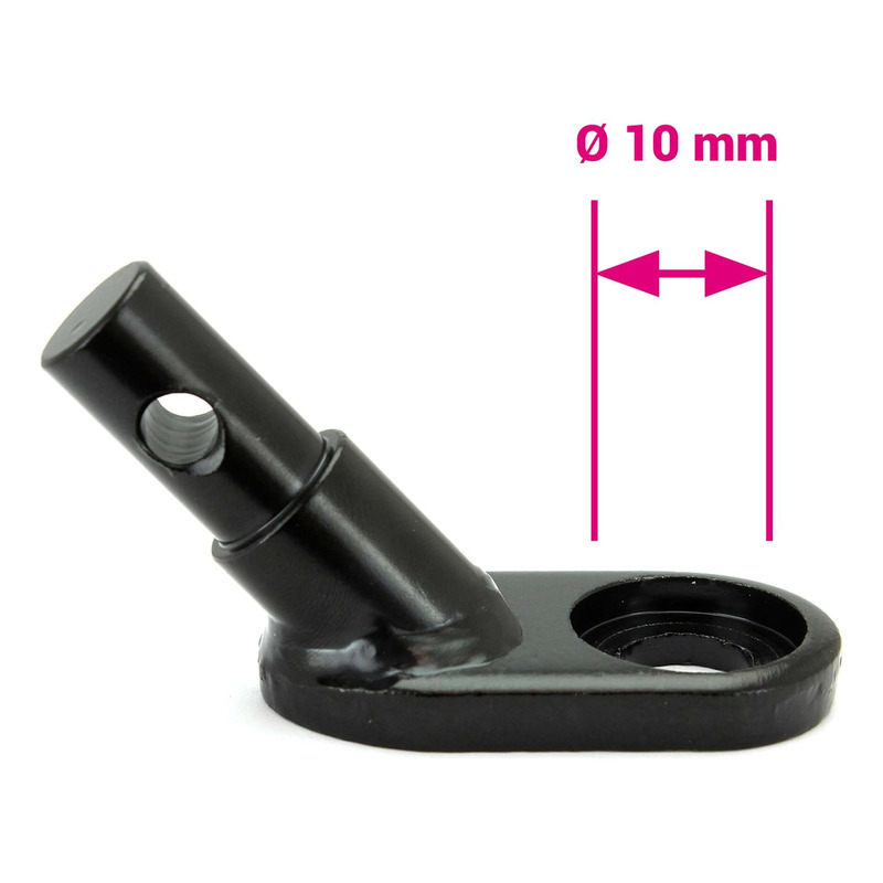 Attache remorque pour axe de diamètre 10 mm
