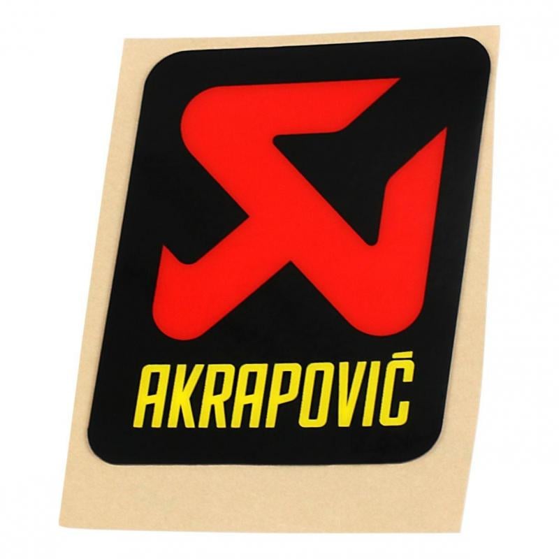 Autocollant Akrapovic 60 x 70 mm