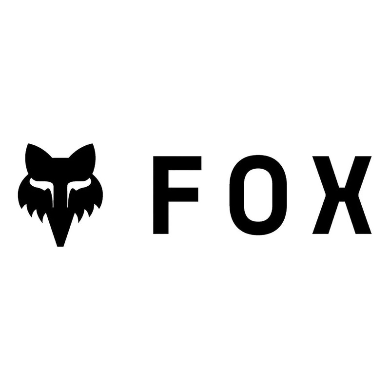 Autocollant Fox Racing Corporate Logo 7,5cm white