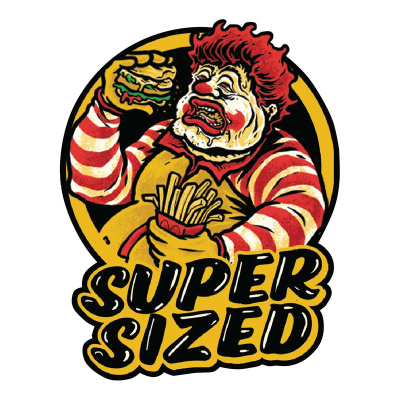 Autocollant Lethal Threat supersized 60x80 mm
