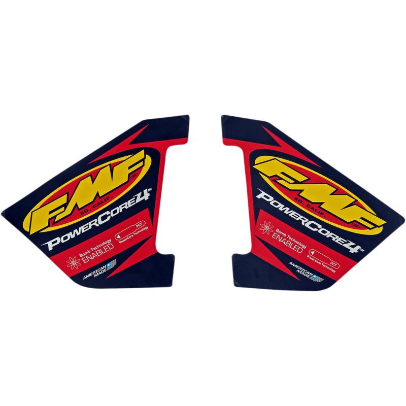 Autocollants dâ  Ã©chappement FMF Powercore 4 Hex (2 piÃ¨ces)
