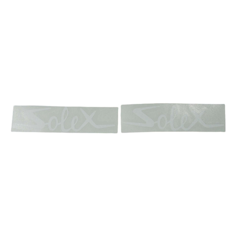 Autocollants de poutre Solex blanc