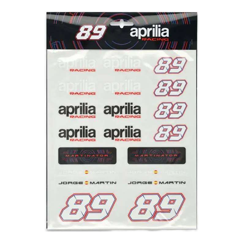 Autocollants Moto GP Apparel Aprilia Jorge Martin