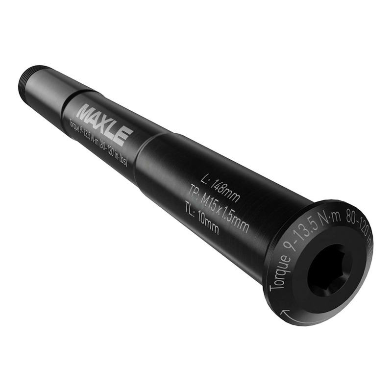 Axe traversant avant Maxle Stealth RS Rudy – 100mm Ø12mm noir