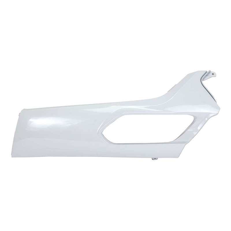 Bas de caisse blanc côté gauche Honda SH 125 2020-24