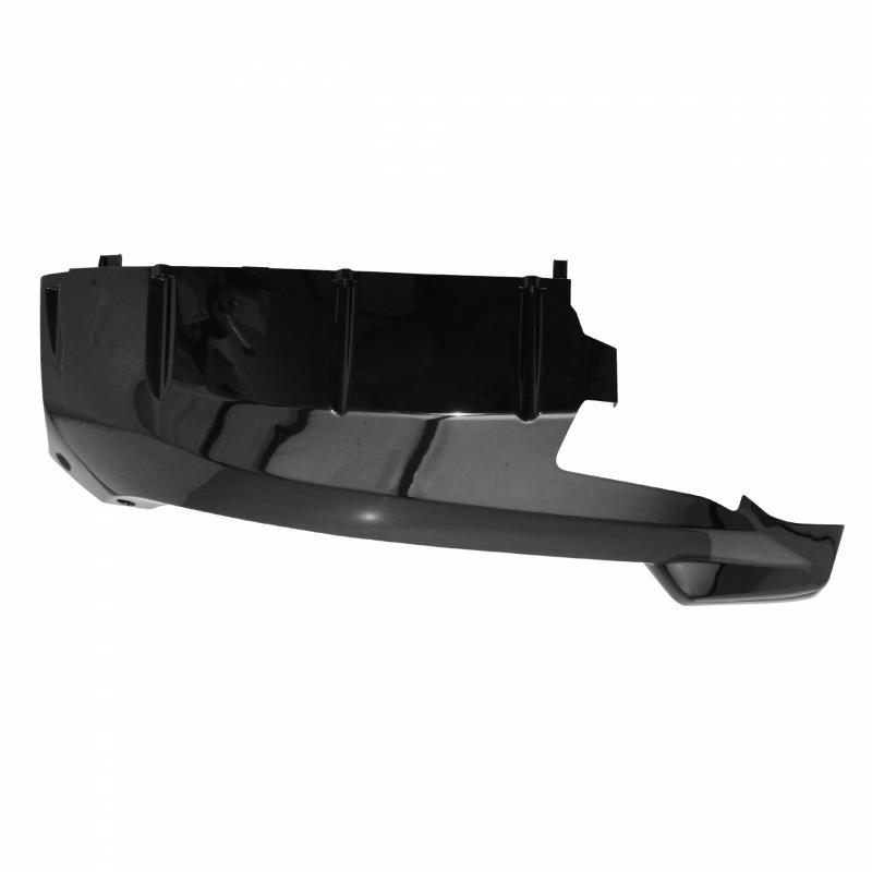 Bas de caisse droit Peugeot 50 Vivacity 08- noir brillant