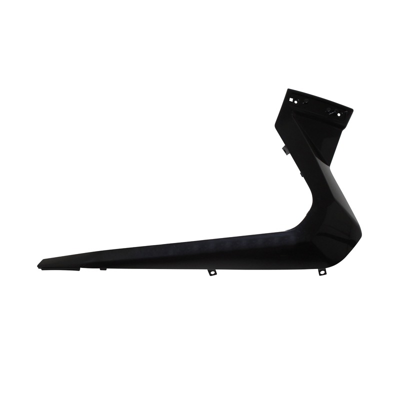 Bas de caisse Maxiscooter droit noir à peindre adaptable Yamaha 125 X