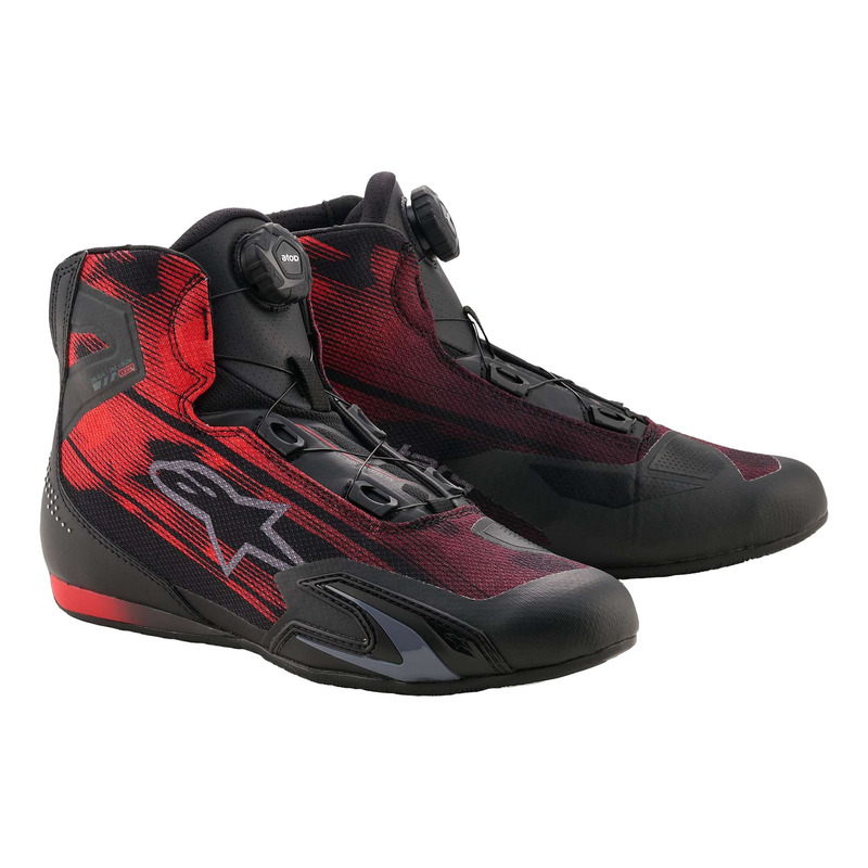 Baskets moto Alpinestars Celer Vented black/bright red