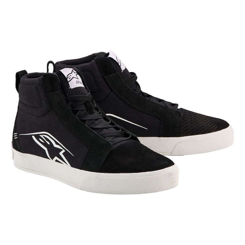 Baskets moto Alpinestars Ride-63 Canvas black/white