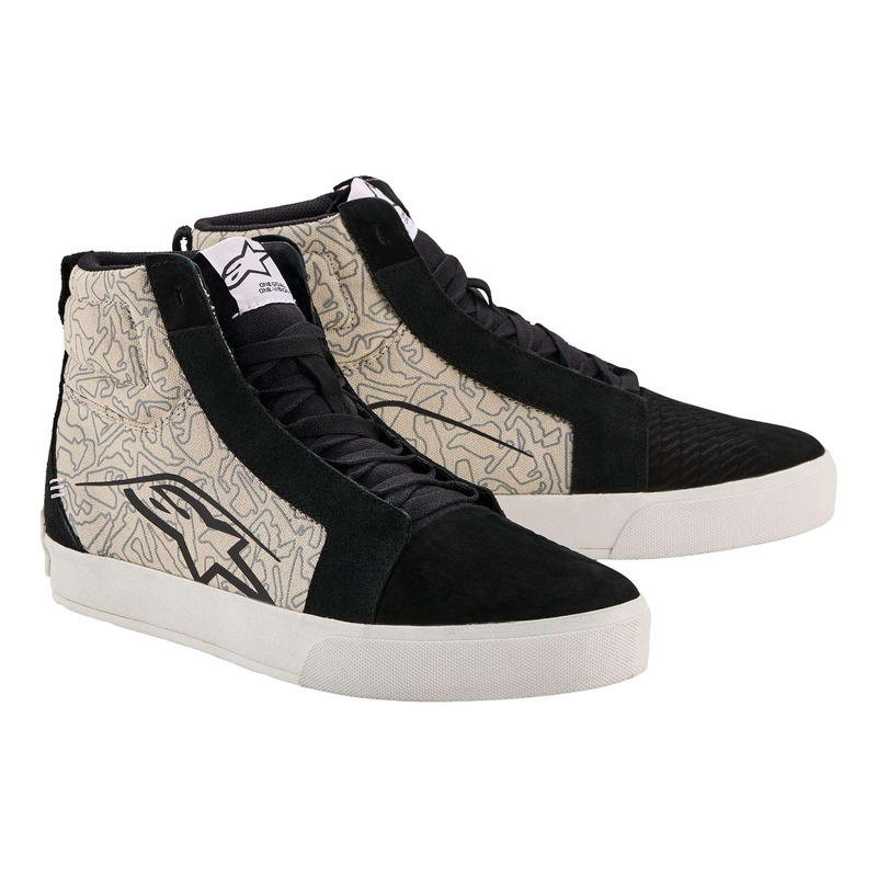 Baskets moto Alpinestars Ride-63 Canvas black/cool gray/white