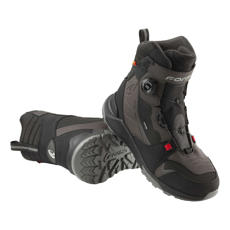 Baskets moto Forma ADV Kite Dry WP black/brown/grey- 36