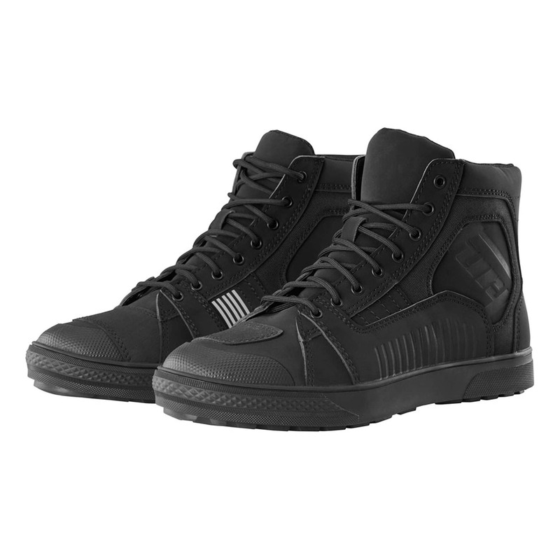 Baskets moto Furygan Sacramento D3O noir/noir