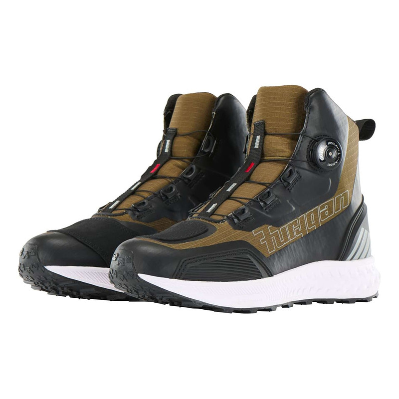 Baskets moto Furygan Tonik D3O® kaki/noir