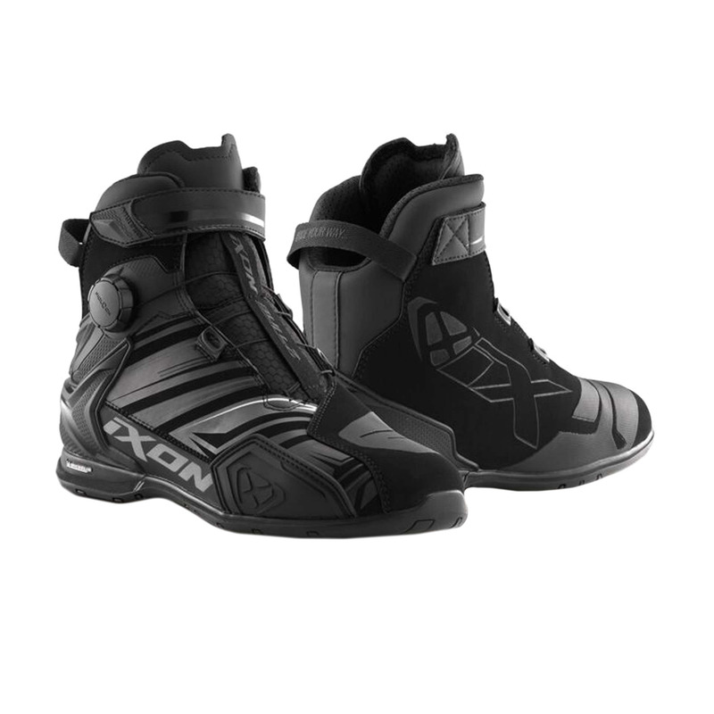 Baskets moto Ixon Bull 2 WP Ultra black/anthracite