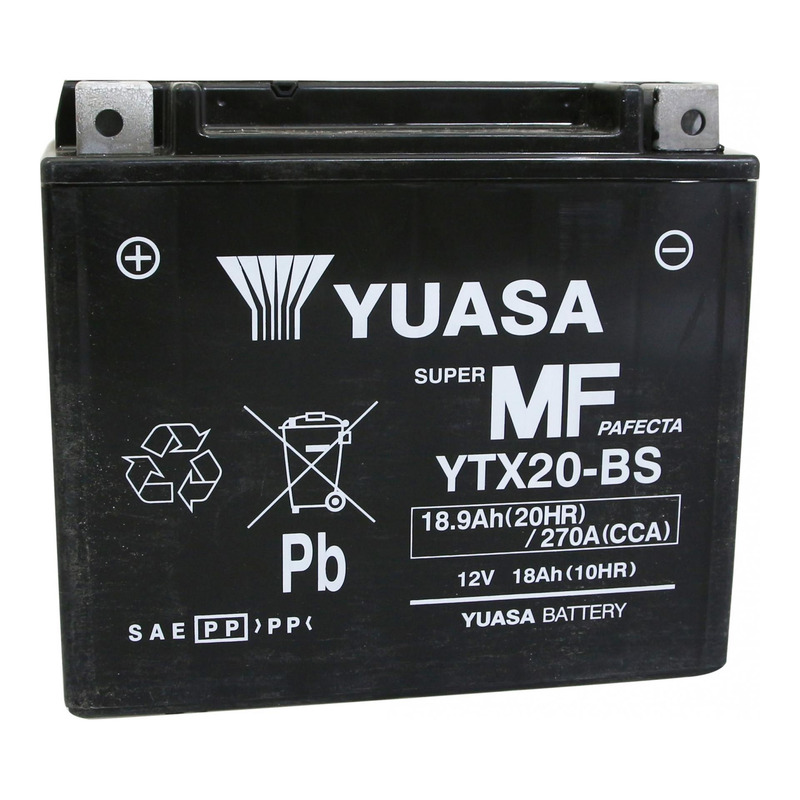 Batterie 12v 20ah YT20-BS 883818 pour toute la gamme Moto-Guzzi