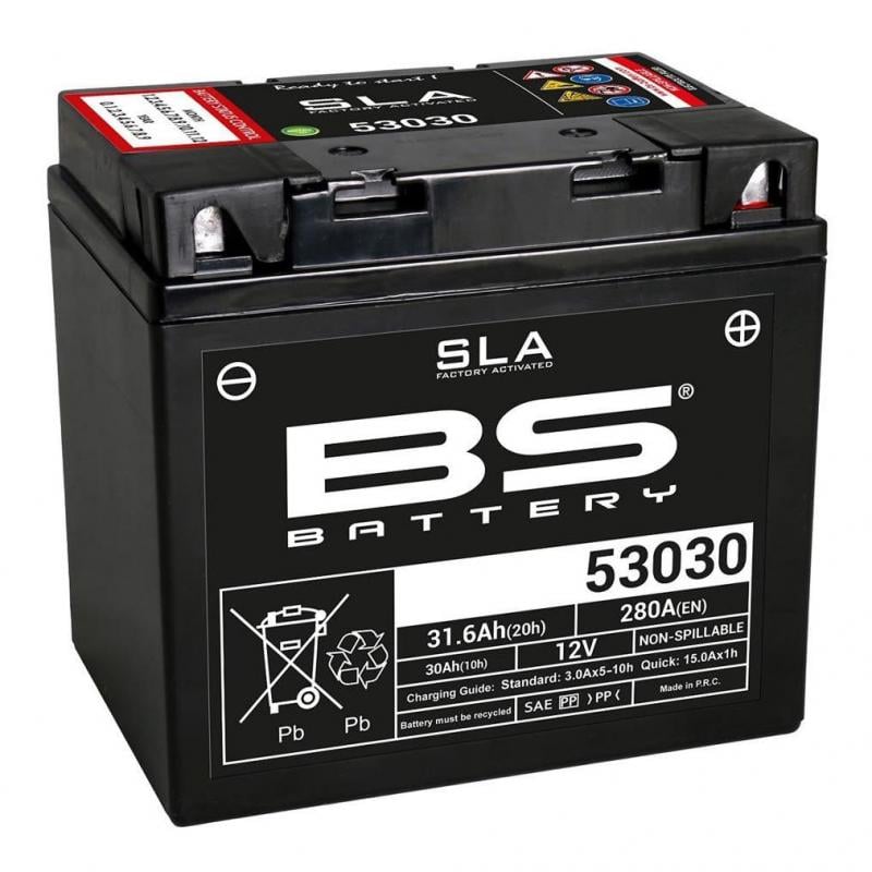 Batterie BS Battery 53030 SLA 12V 30Ah activée usine