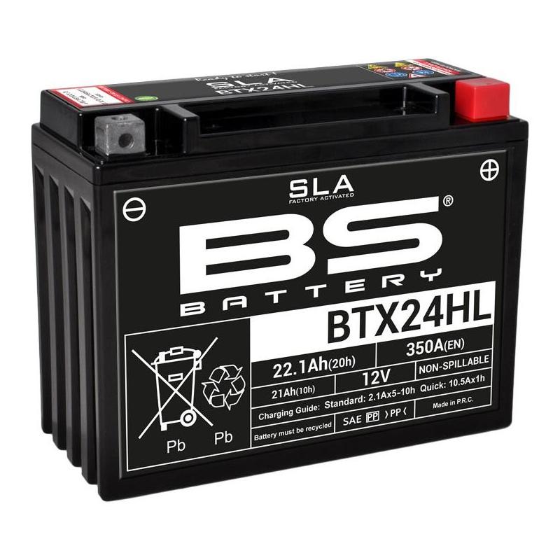 Batterie BS Battery BTX24HL 12V 21Ah SLA activée usine
