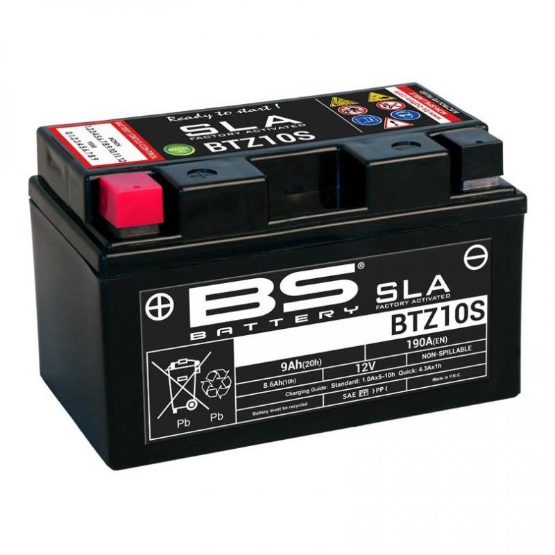 Batterie BS Battery BTZ10S 12V 9Ah SLA activée usine