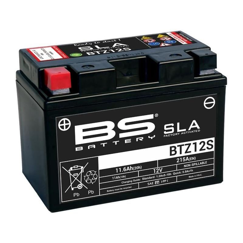 Batterie BS Battery BTZ12S 12V 11,6Ah SLA activée usine