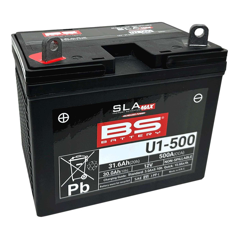 Batterie BS Battery U1-500 12V 31,6Ah SLA MAX activée usine