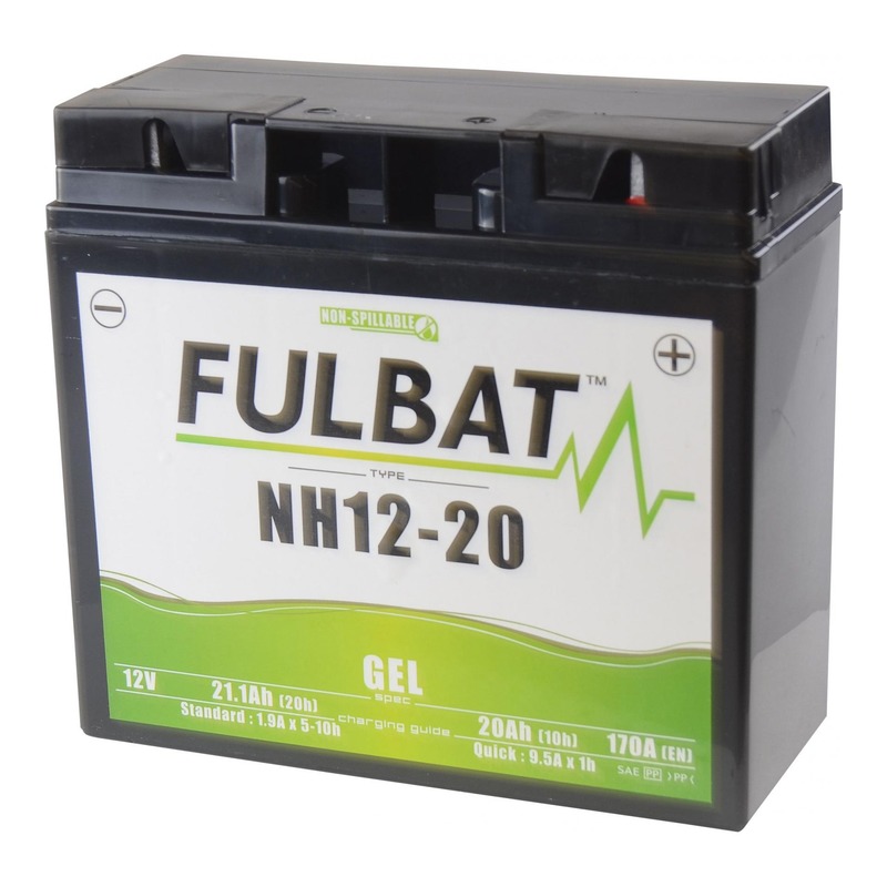 Batterie Fulbat N12-20 gel 12V 20ah