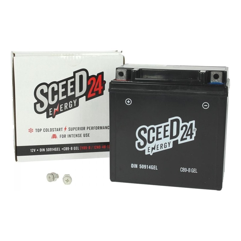 Batterie gel Sceed24 HB9-B 12V 9Ah