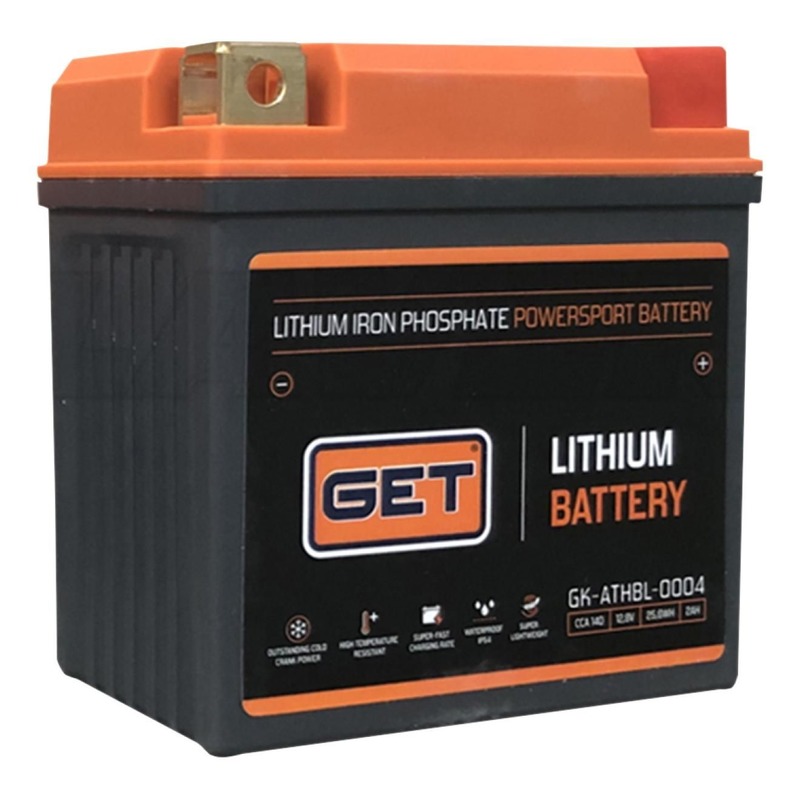 Batterie GET Lithium LiFePO4 ATH4 12V 2Ah