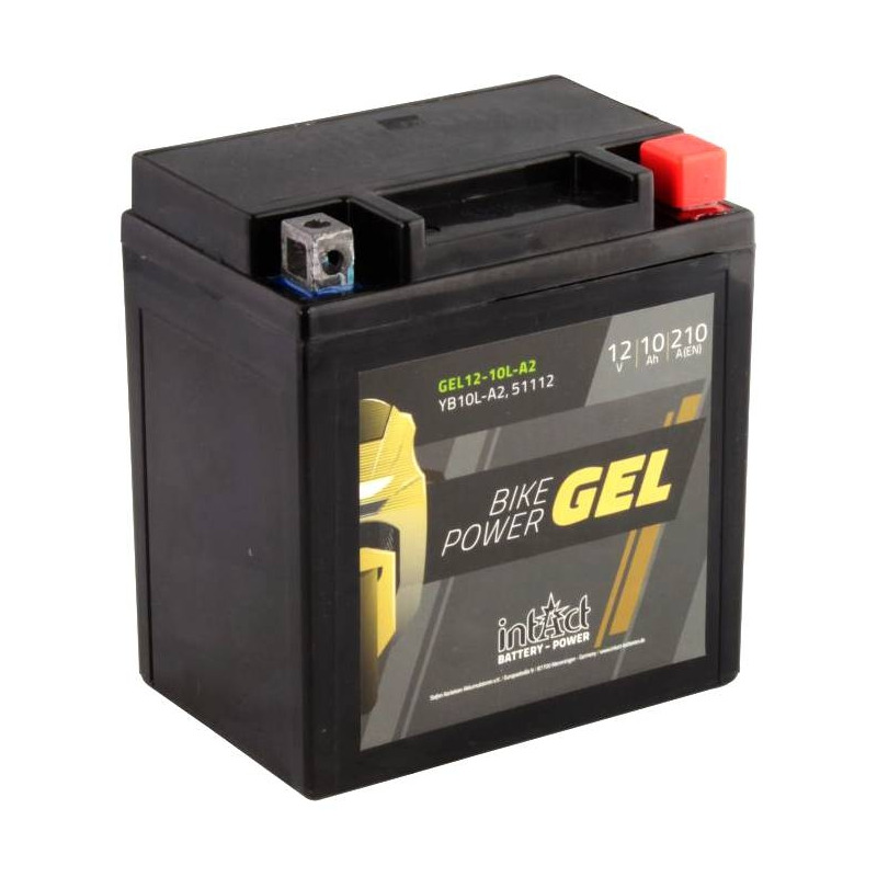 Batterie intact GEL YB10L-A2 12V 10Ah prête à l’emploi