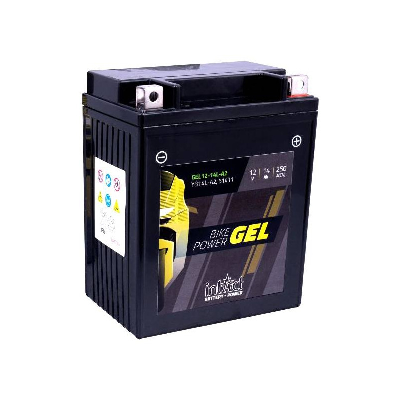 Batterie intact GEL YB14L-A2 12V 14Ah prête à l’emploi