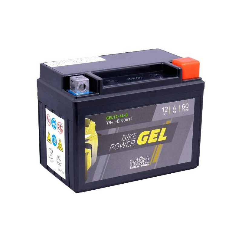 Batterie intact GEL YB4L-B 12V 4Ah prête à l’emploi