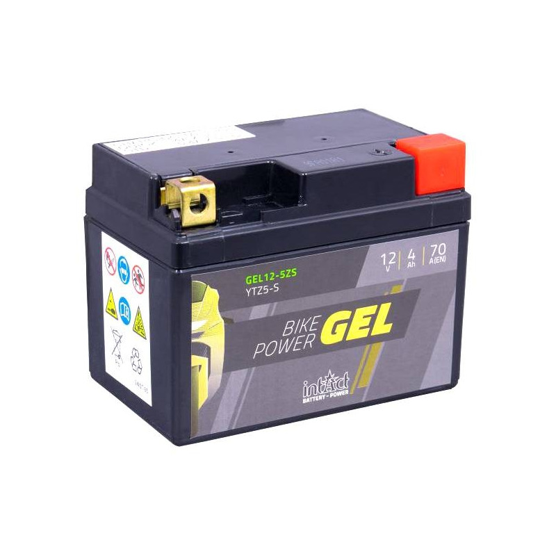 Batterie intact GEL YTZ5-S 12V 4Ah prête à l’emploi