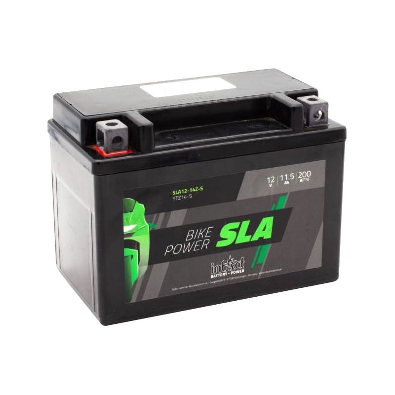 Batterie Intact SLA YTZ14-S 12V 11.5Ah prête à l’emploi