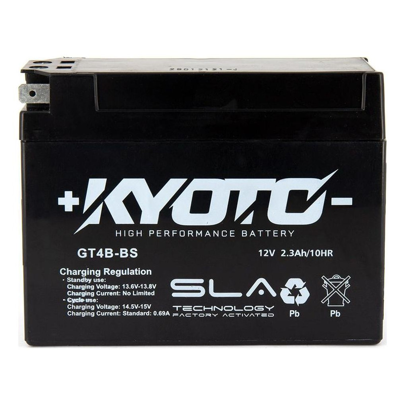 Batterie Kyoto GT4B-BS SLA AGM prÃªte Ã  l'emploi