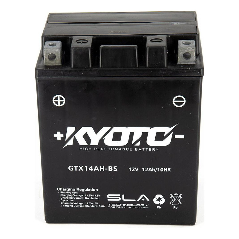 Batterie Kyoto GTX14AH-BS SLA AGM prÃªte Ã  l'emploi
