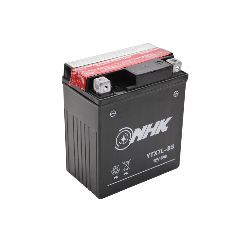 Batterie YUASA YTX7L-BS sans entretien livr/ée avec pack acide