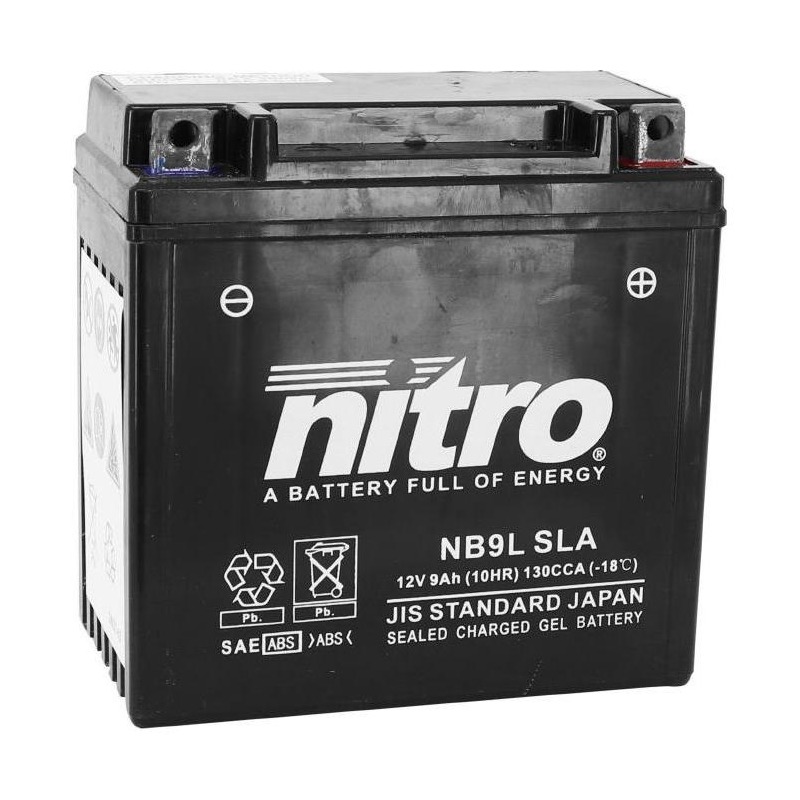 Batterie Nitro NB9L 12V 9Ah prête à l’emploi